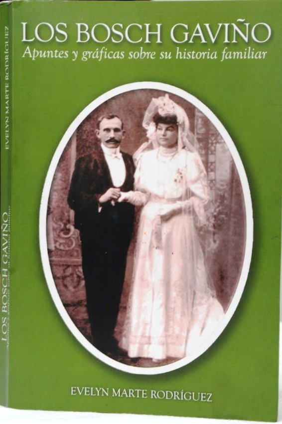 Portada del libro ´´ Los Bosch Gaviños, Apuntes y Gráficas sobre su vida´´